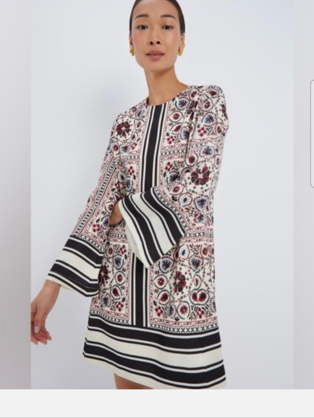 Tuckernuck Patchwork Floral Mini Jamie Dress Size XL